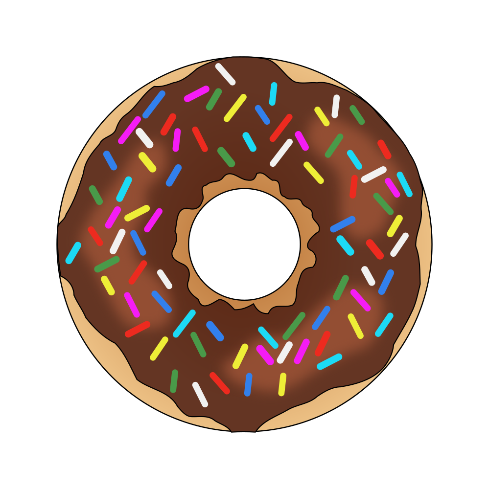 Donut Svg Donut Svg Bundle Donut Png Svg Donut Clipart Sprinkle